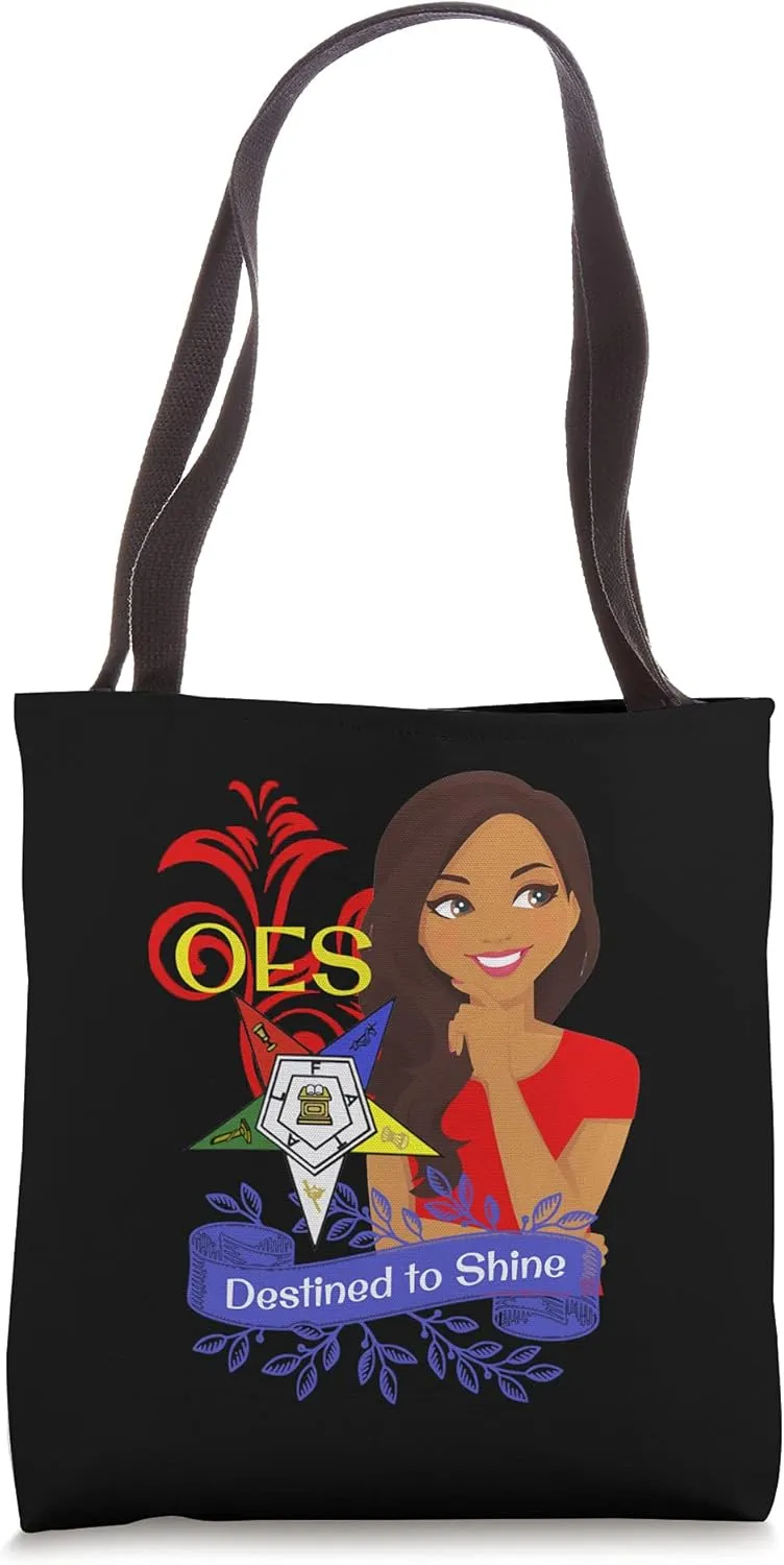 Order Of The Eastern Star OES Ring Diva Sisters of Color Tote Bag