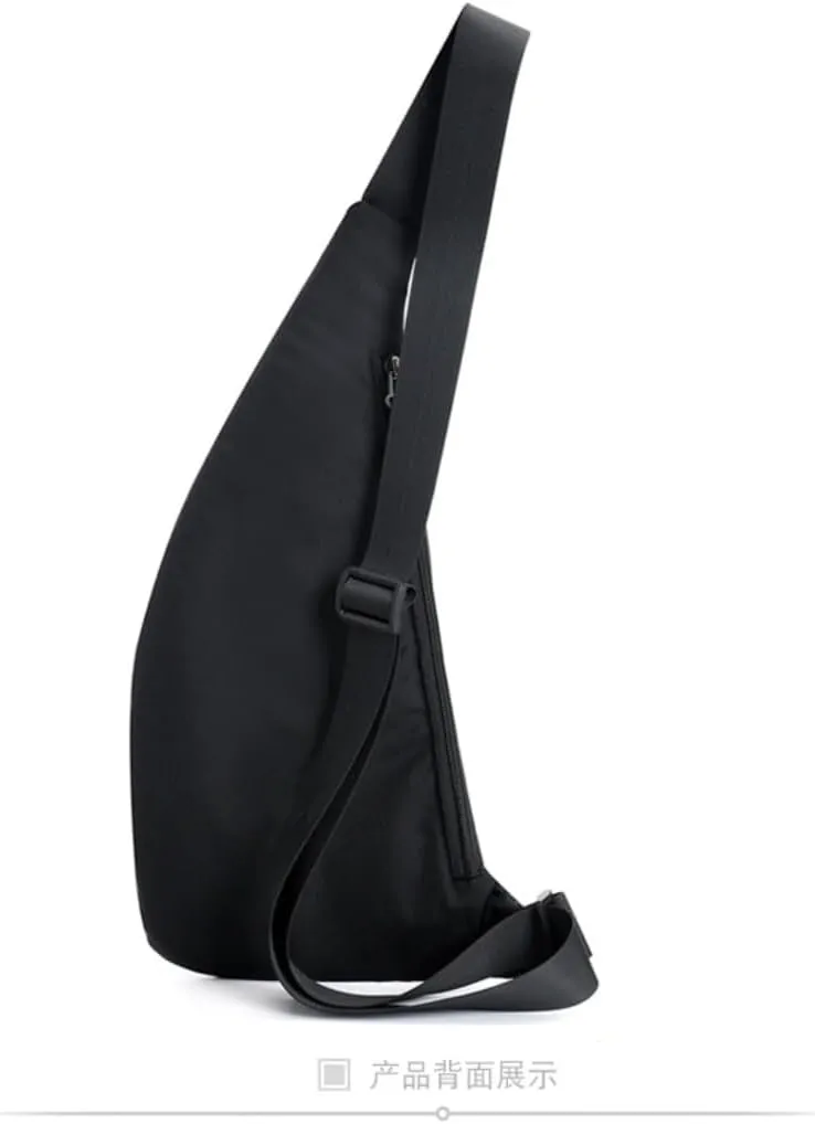 Outdoor Casual Single Shoulder Crossbody Bag Chest Bags Hit Color Waterproof Fashion Sports Men and Women Chest Bags