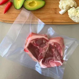 Pac Food Embossed Micro Channel Vacuum Sealer Bags (25cm x 35cm - 100 Bag)