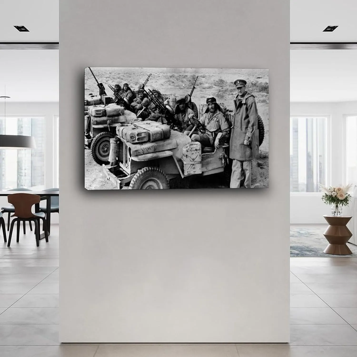 Paddy Mayne British Army Officer Portrait Poster 2 Canvas Painting Wall Art Poster for Bedroom Living Room Decor 30x20inch(75x50cm)