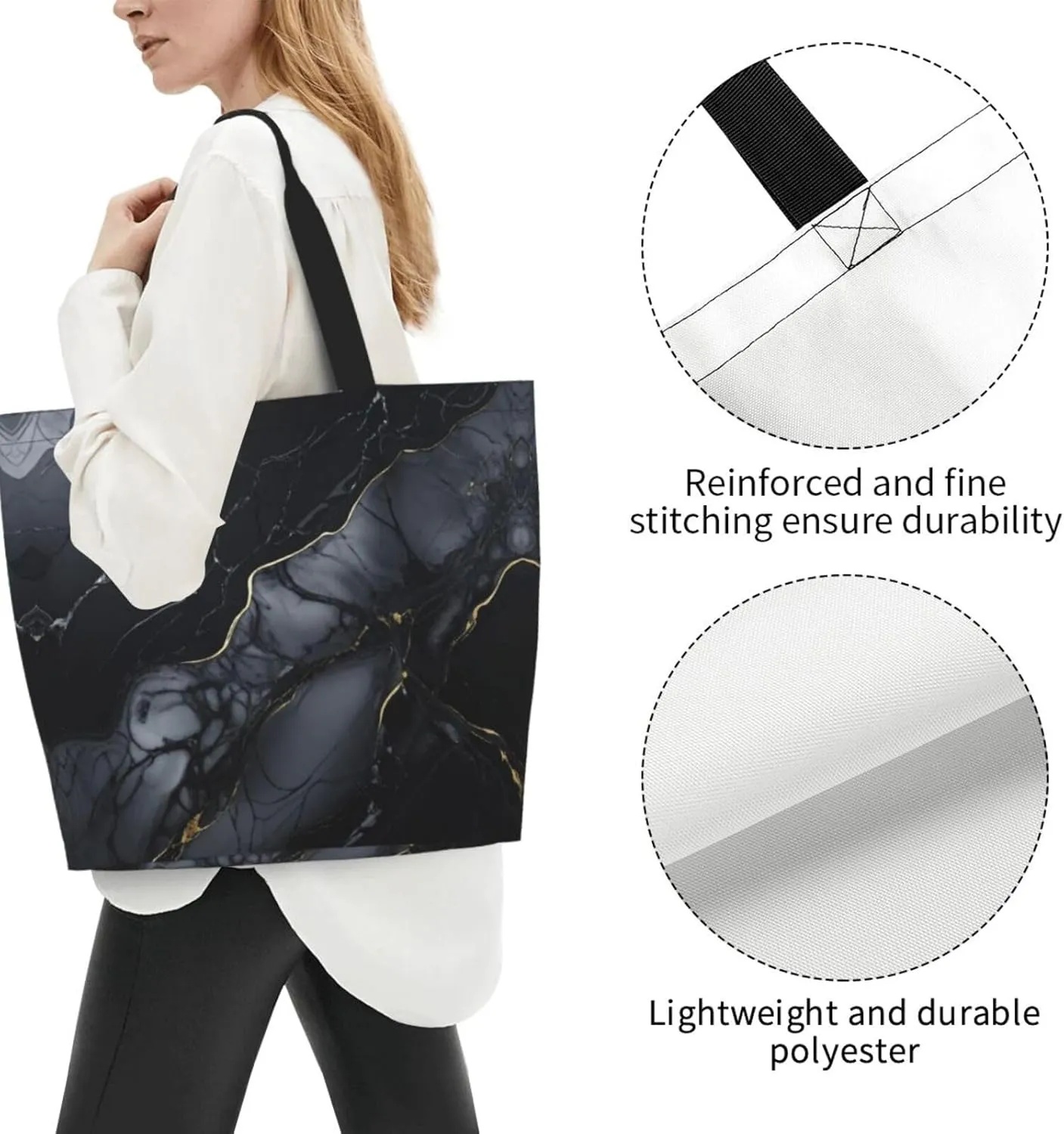 Paint Splatter Backdrop Print Shoulder Bag For Women Shopping Bags Tote Bag Large Storage Handbag Grocery Bags