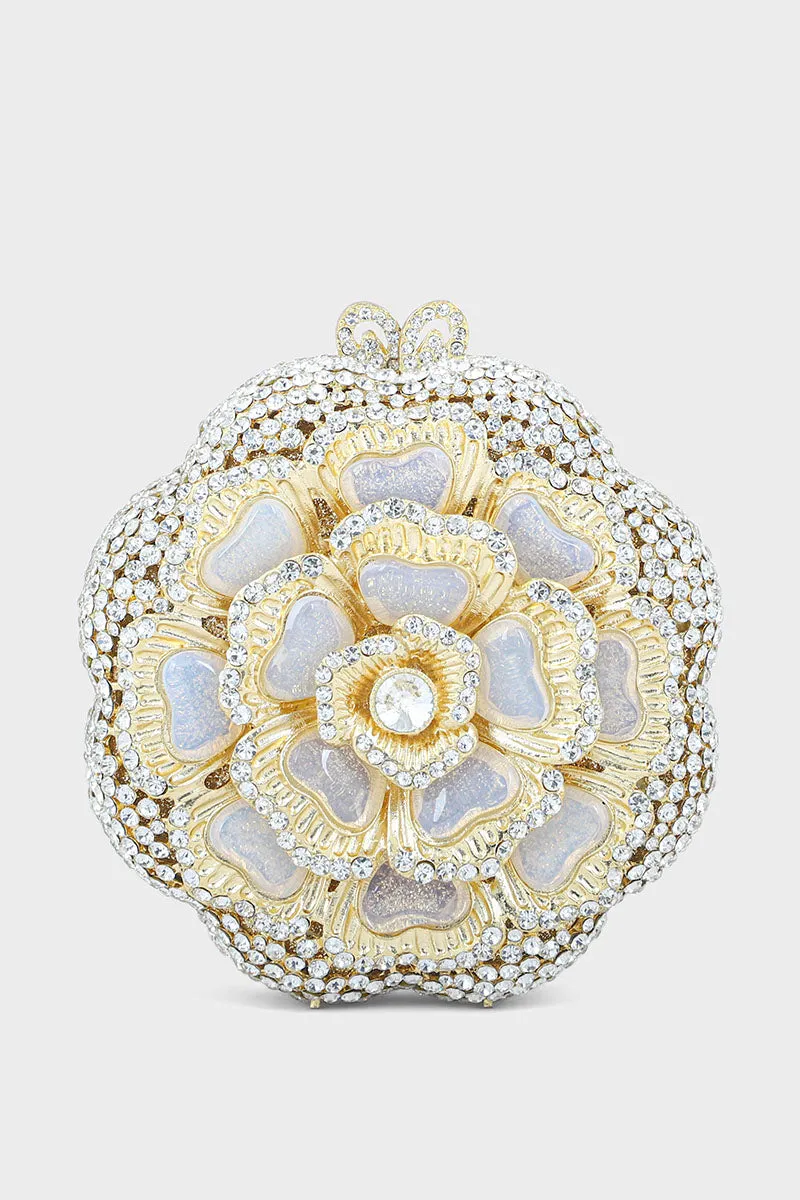 Party Wear Clutch BK4059-Golden