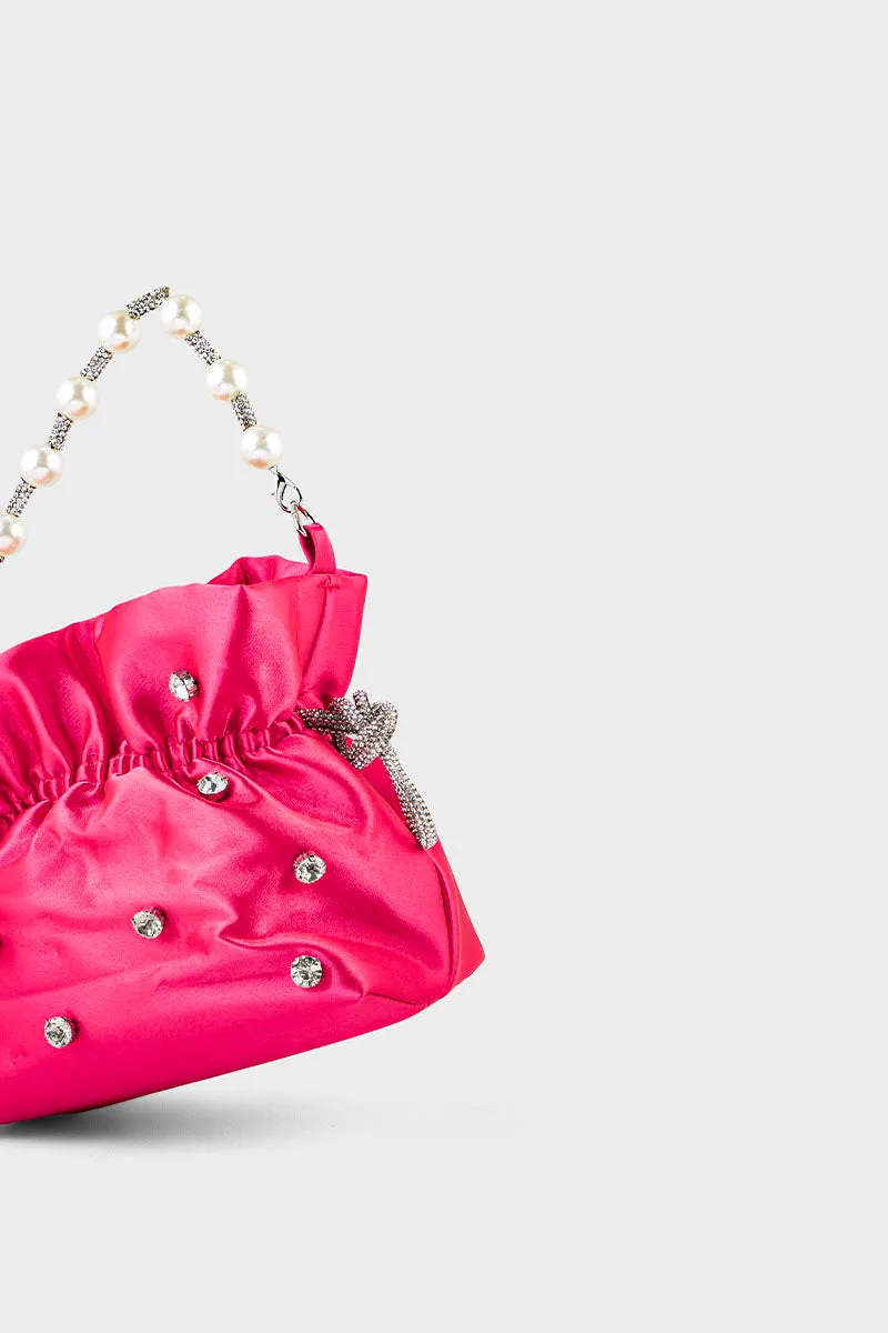 Party Wear Clutch BW6017-Fuchsia