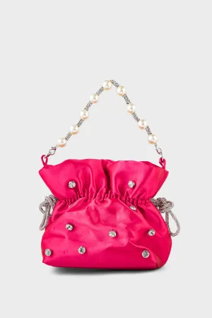 Party Wear Clutch BW6017-Fuchsia