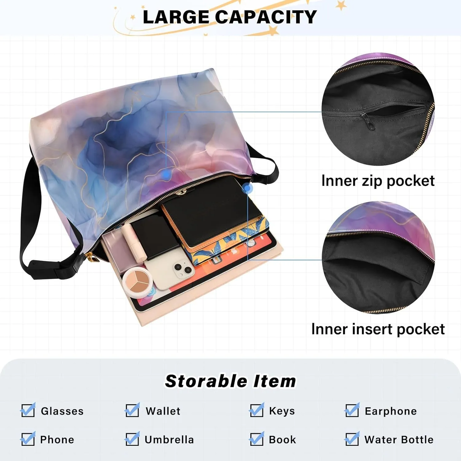 Patches of Buttons with Colors Cross Body Shoulder Bag Leather, Women's Shoulder Bag, Leather Shoulder Bag