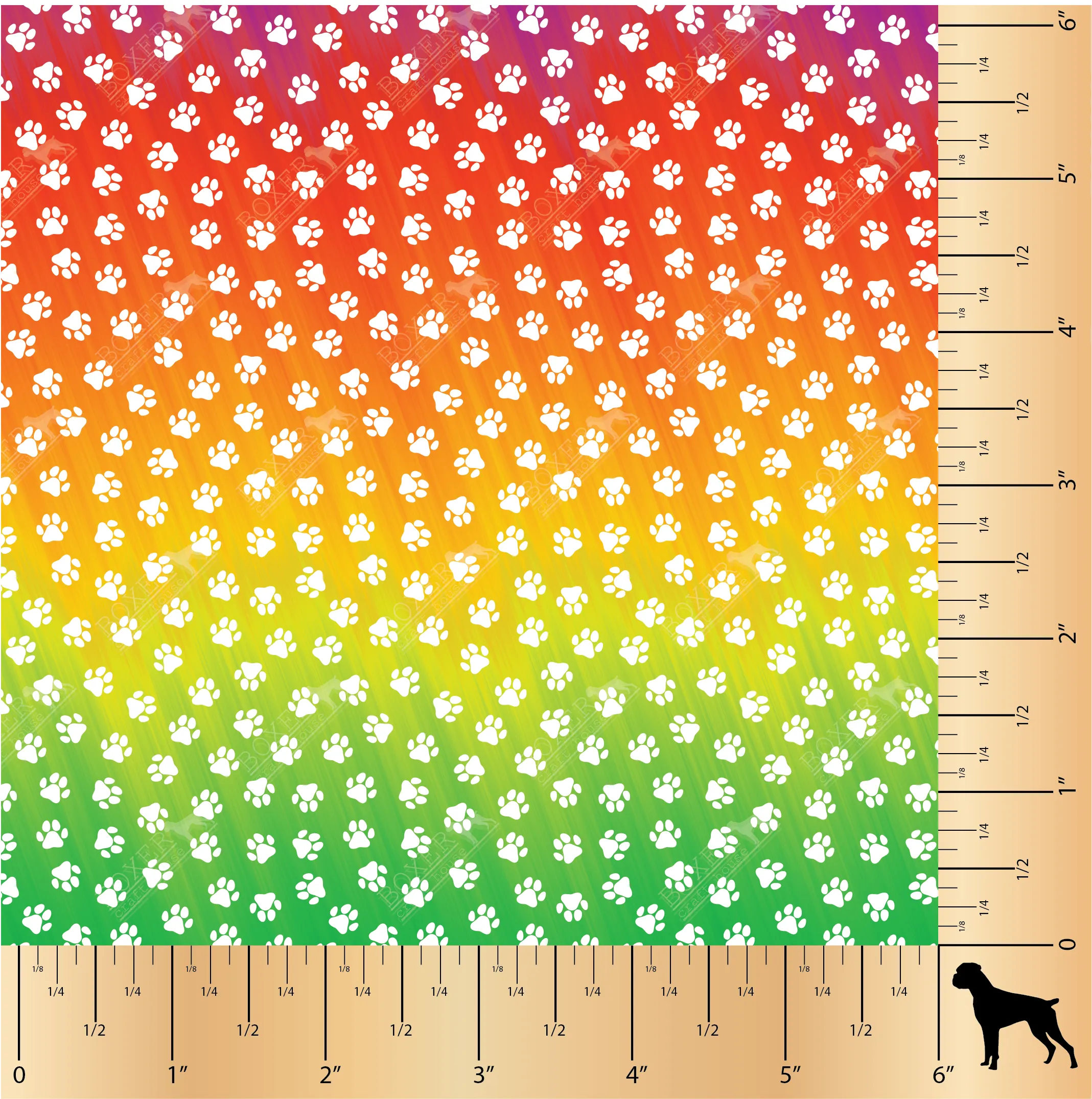 Paws - Rainbow - SM