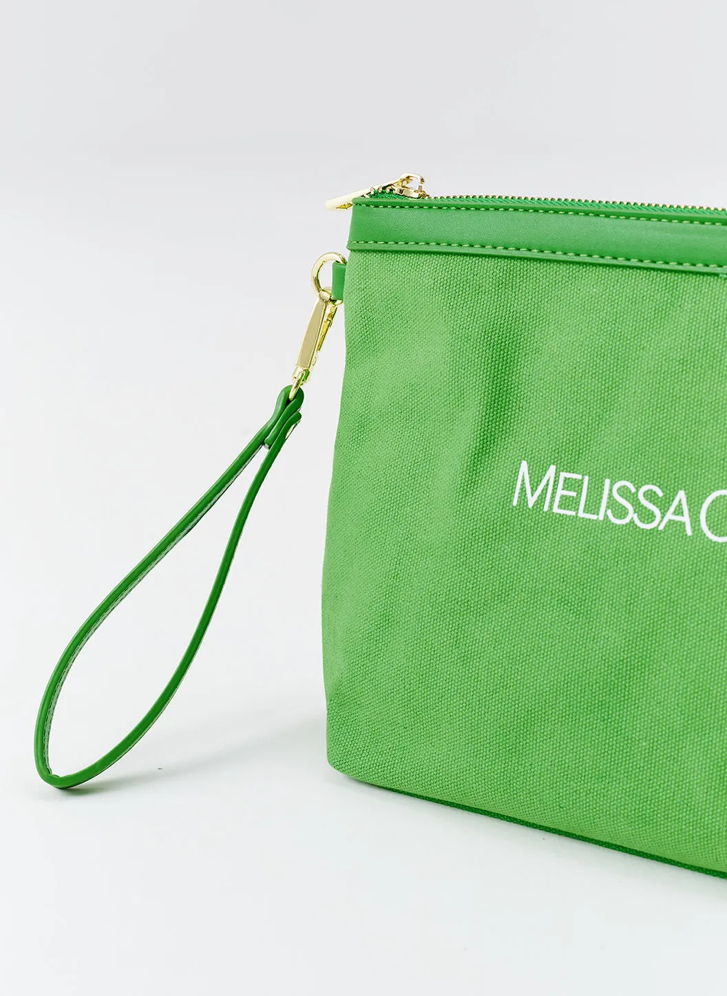 Personalised Milos Green Clutch