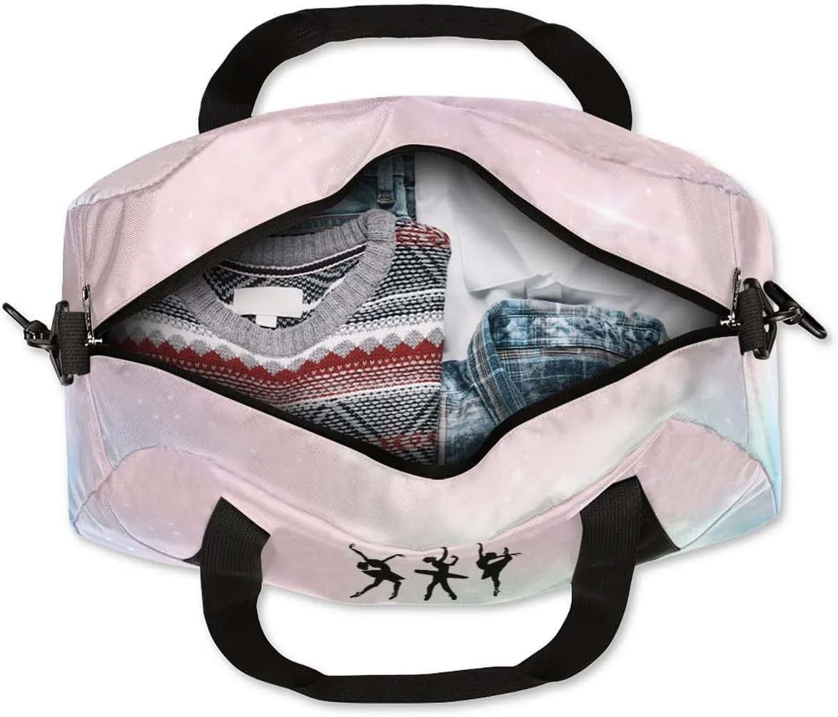Personalized Dance Duffel Bag for Girls - Customized, Water-Resistant, Multipurpose - Color 29 - 18.5 x 9.44 x 7.87 inches