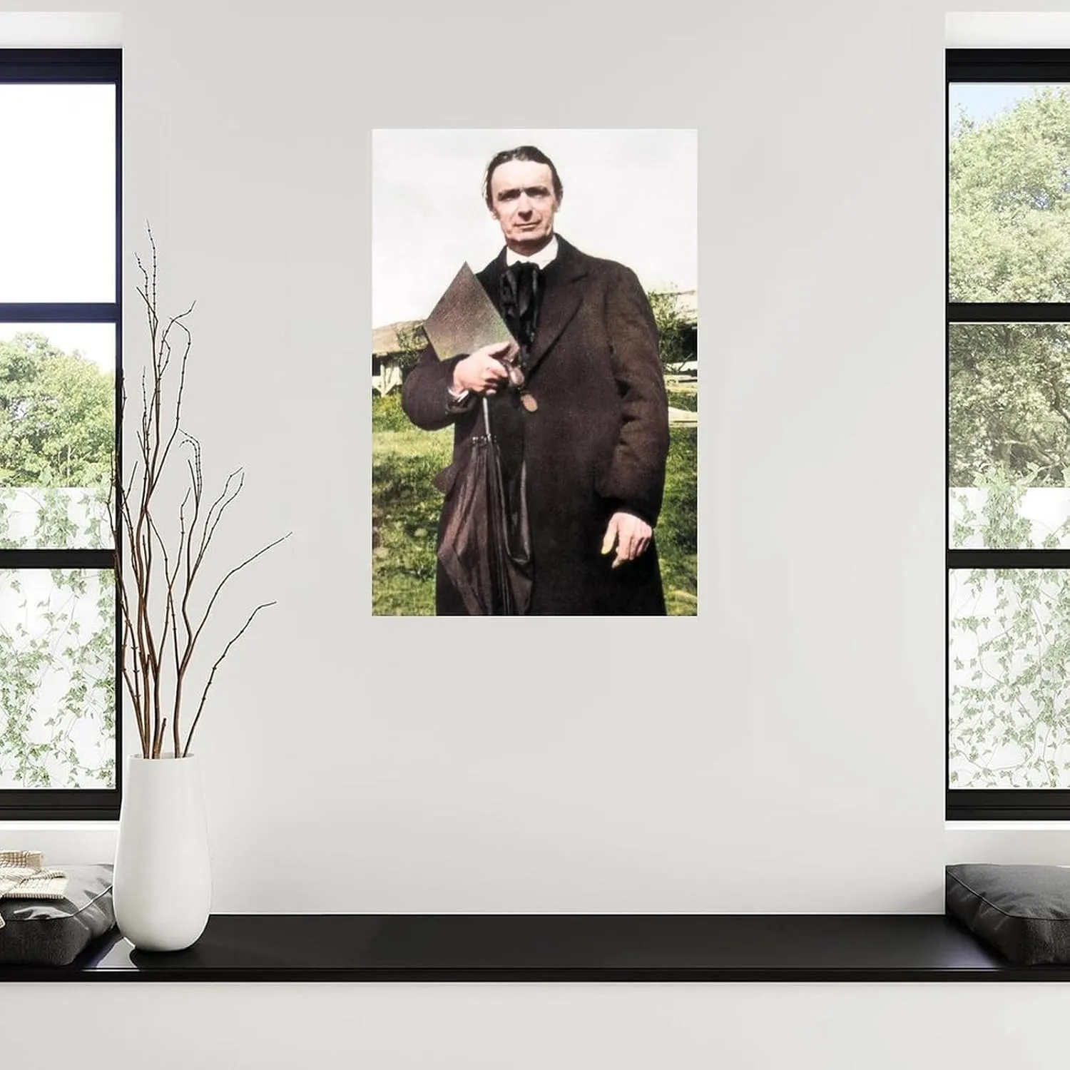 Physicist Rudolf Steiner Poster People Portrait Poster (1) Canvas Painting for Living Room Bedroom Decor 24x36inch(60x90cm) Unframe-style