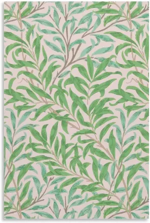 PICHU William Morris Posters Artist Artistic Photo A Big Green Leaf Poster Decorative Painting Canvas Wall Art Living Room Posters Bedroom Painting 16x24inch(40x60cm), Unframe-style