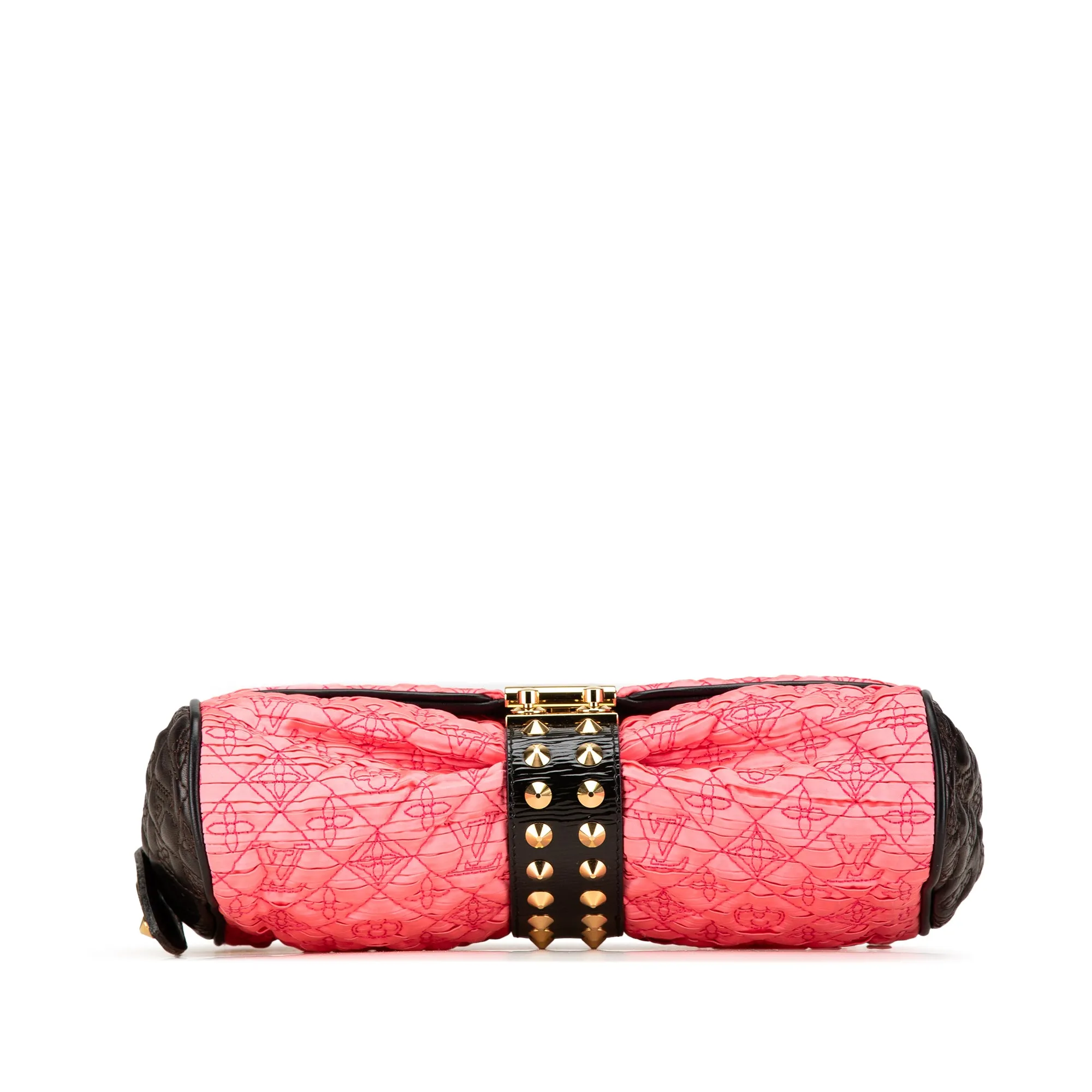 Pink Louis Vuitton Monogram Coquette Pochette Clutch Bag