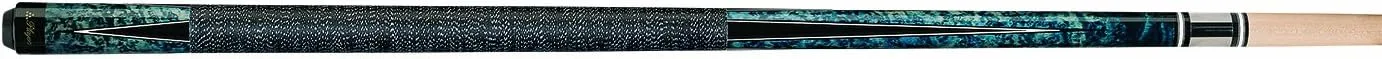 Players Crimson Super Birds-Eye Maple with Black and White Points Cue