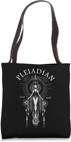 Pleiadian Starseed Divine Consciousness Tote Bag