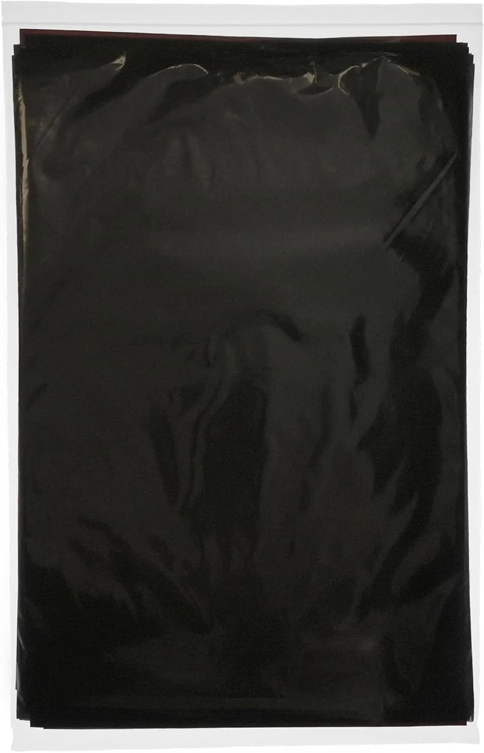 Plymor 12" x 18" (Case of 1,000), 2 Mil Flat Open Amber UV Plastic Poly Bags