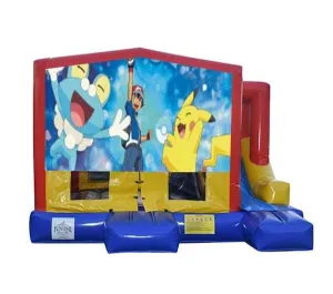 Pokemon Small External Slide Jumping Castle