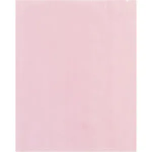 Poly Bag Guy 8" x 10", 2 Mil (1000/Case) Pink Anti-Static Flat Open Top Plastic Poly Bags