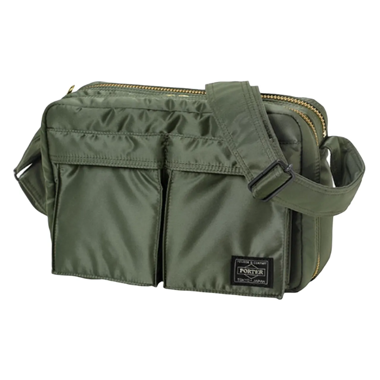 porter by yoshida tanker shoulder bag s (olive)