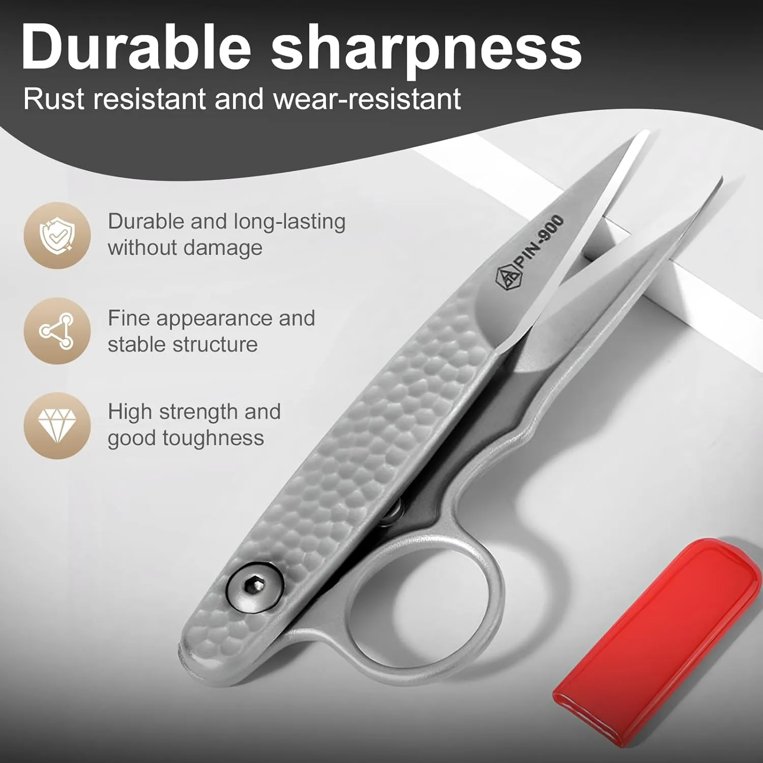 Premium Tailor Scissors,Embroidery Scissors,Sewing Scissors,Stainless Steel,Comfort Grip Shears,Seam Rippers Tools Professional For Fabric Cutting Gift Wrapping Craftsnip (1)