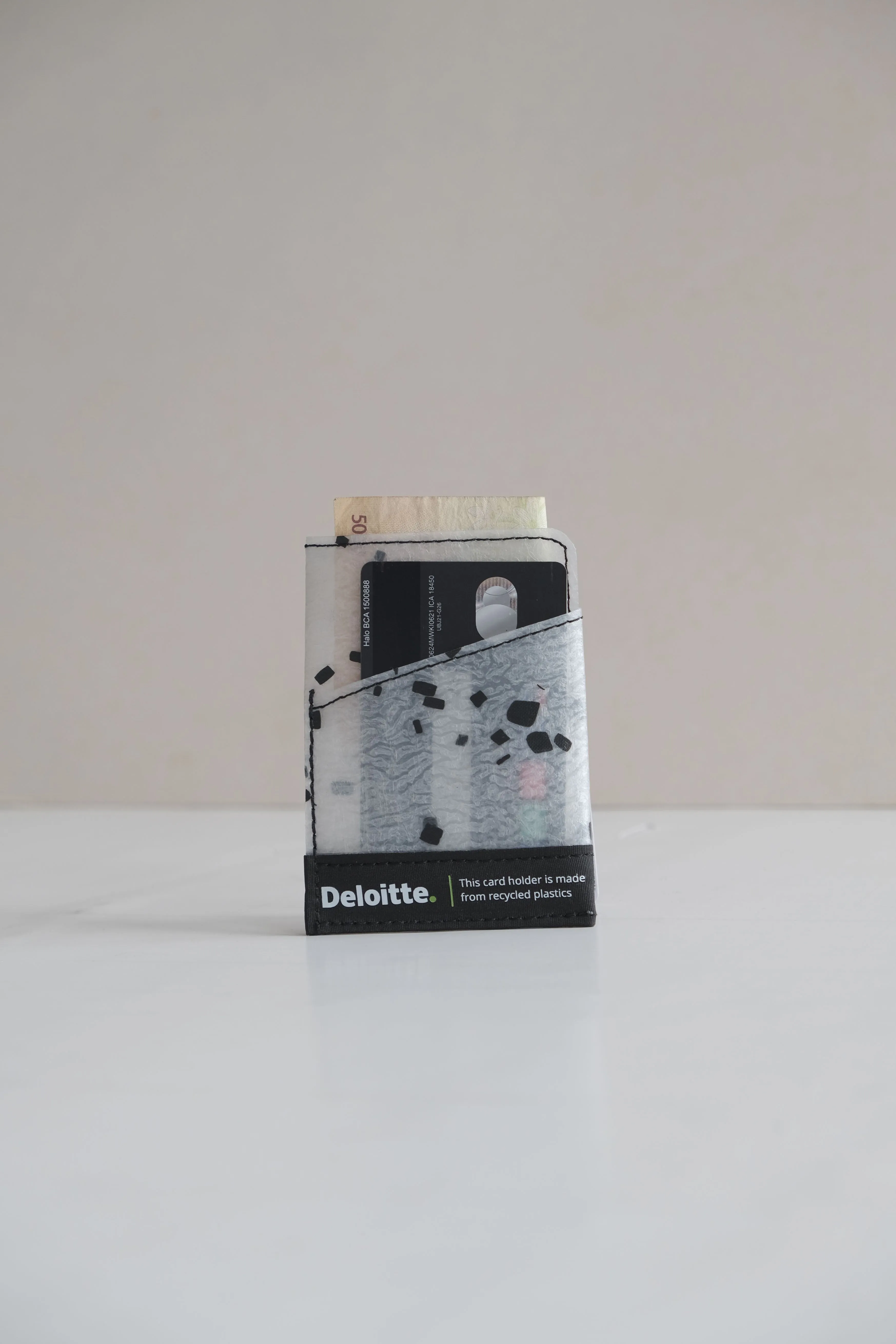 Pressed Plastic Card Holder
