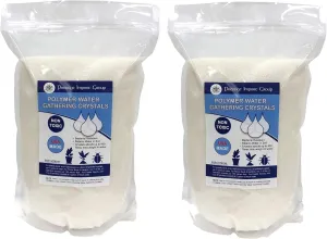 Prestige Import Group Water Gathering Polymer Crystals - Superabsorbent Cross-Linked Polyacrylamide Helps Store Water & Nutrients - 10 lbs
