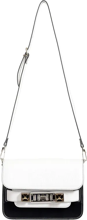 Proenza Schouler Women's Multi-Color Textured Leather Clutch Shoulder Bag