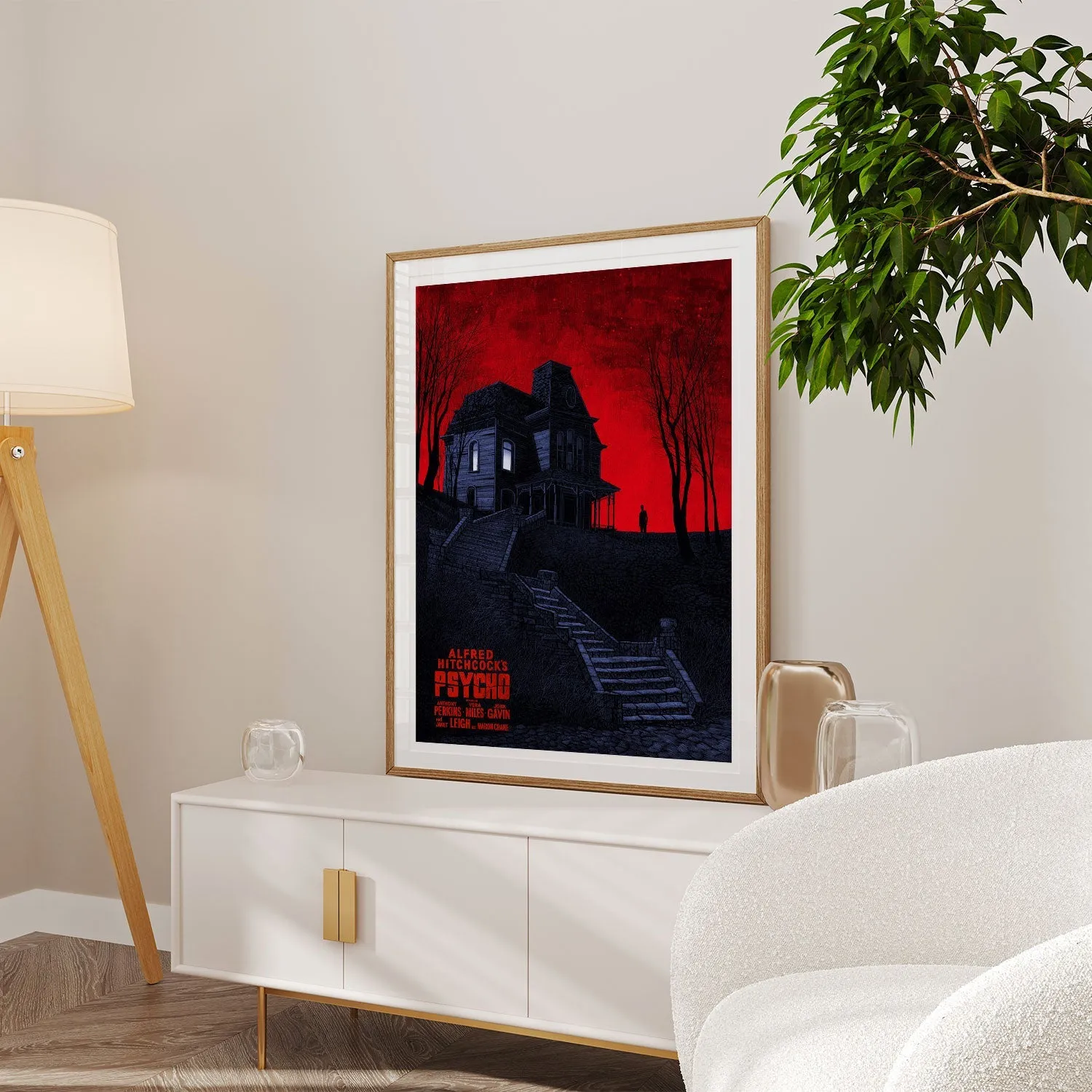 Psycho (1960) Movie Poster Art