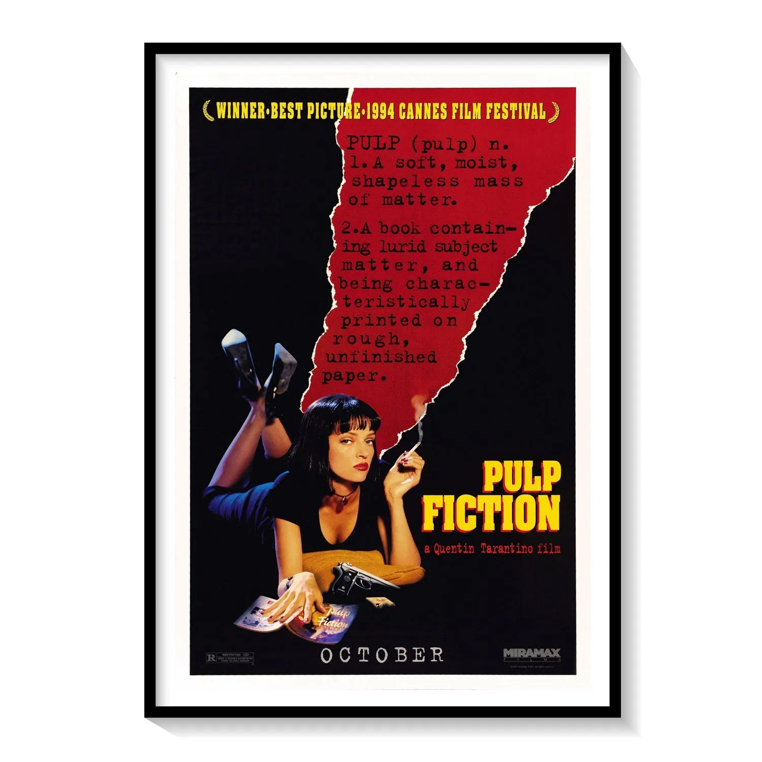 Pulp Fiction (1994) (3) Movie Poster Art