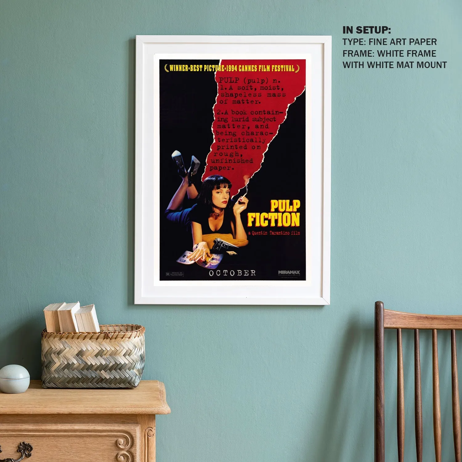Pulp Fiction (1994) (3) Movie Poster Art