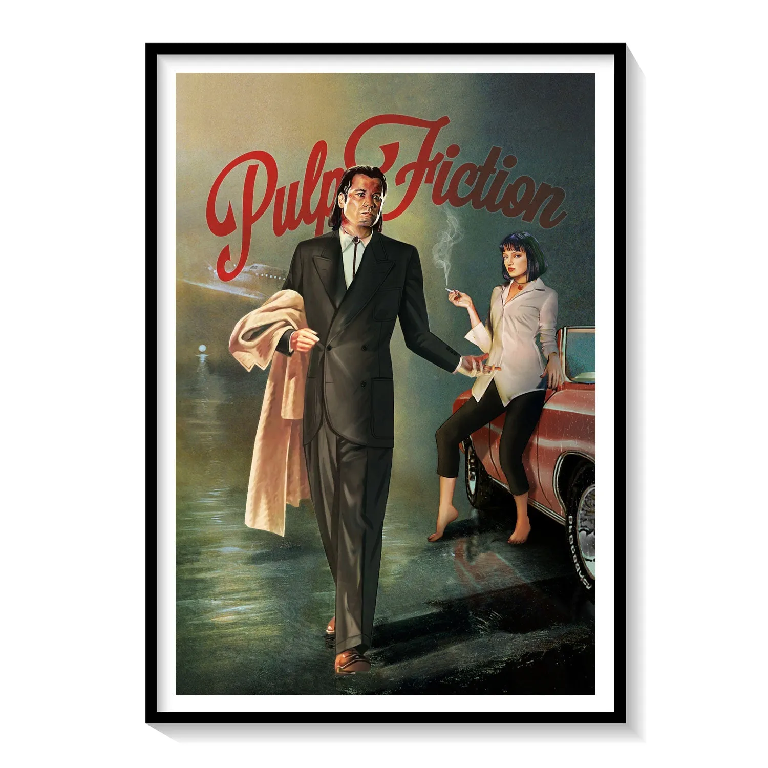 Pulp Fiction 4 Movie Poster Art