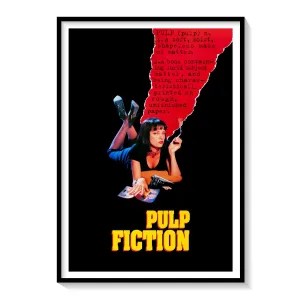 Pulp Fiction 5 Movie Poster Art