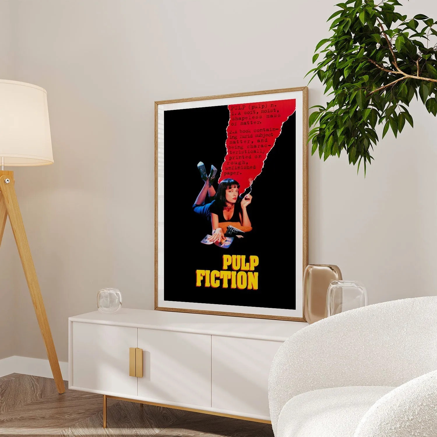 Pulp Fiction 5 Movie Poster Art