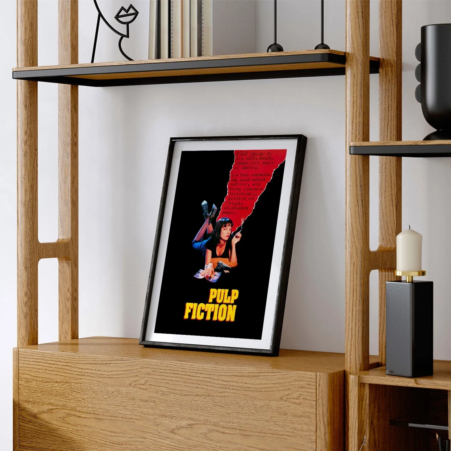 Pulp Fiction 5 Movie Poster Art