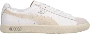 Puma Mens Clyde NYC X EB Lace Up Sneakers Shoes Casual - White - Size 11 M