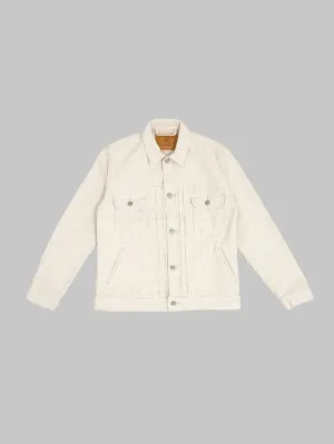 Pure Blue Japan 6220-IV Sashiko Type II Jacket Ivory/Beige