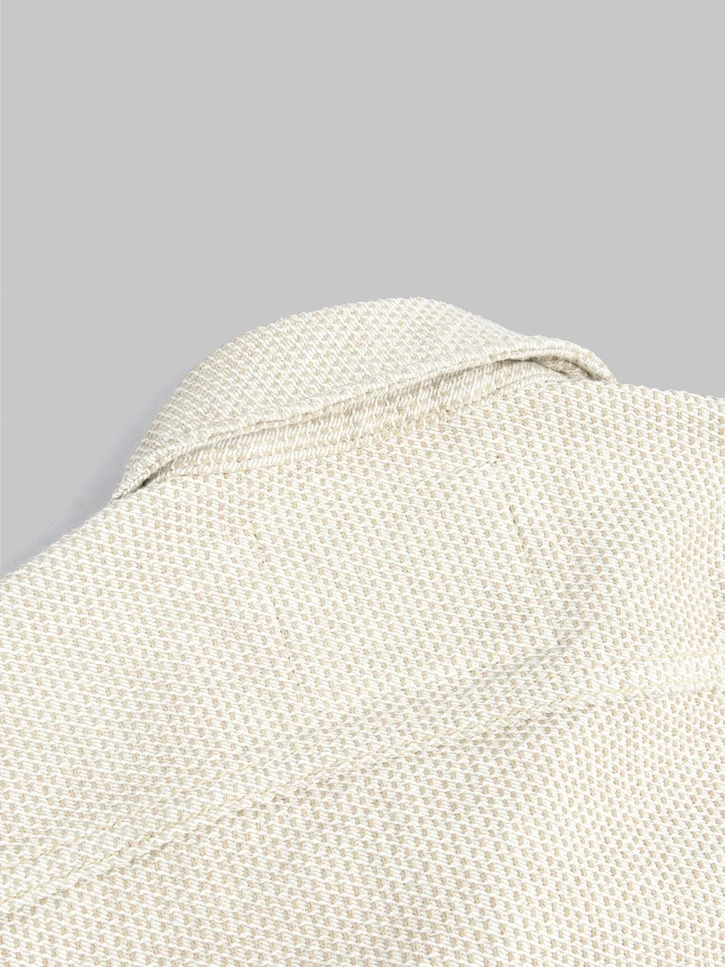 Pure Blue Japan 6220-IV Sashiko Type II Jacket Ivory/Beige