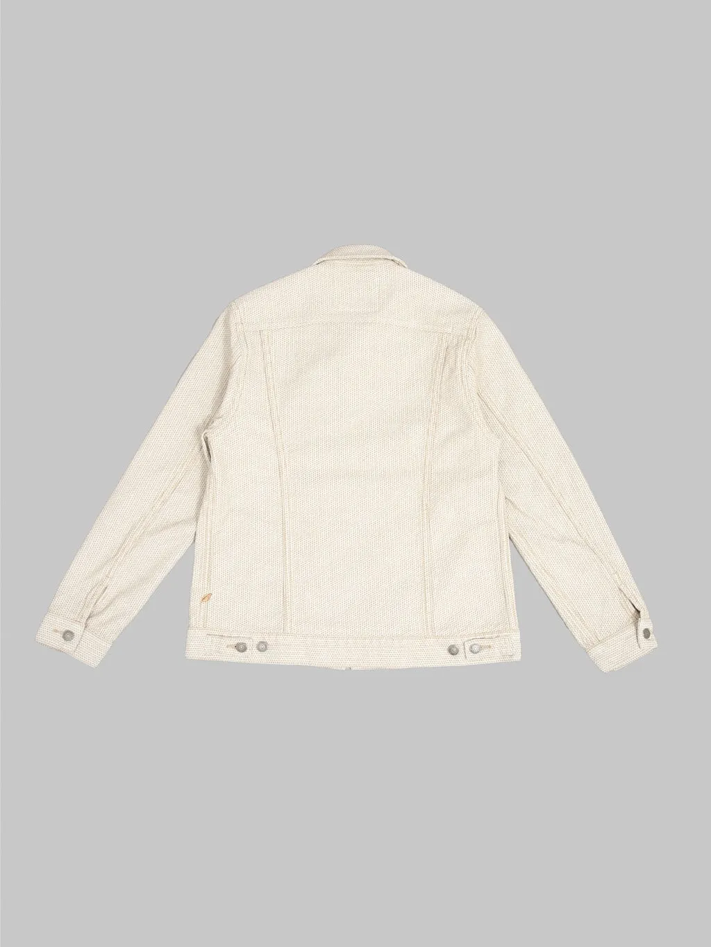 Pure Blue Japan 6220-IV Sashiko Type II Jacket Ivory/Beige