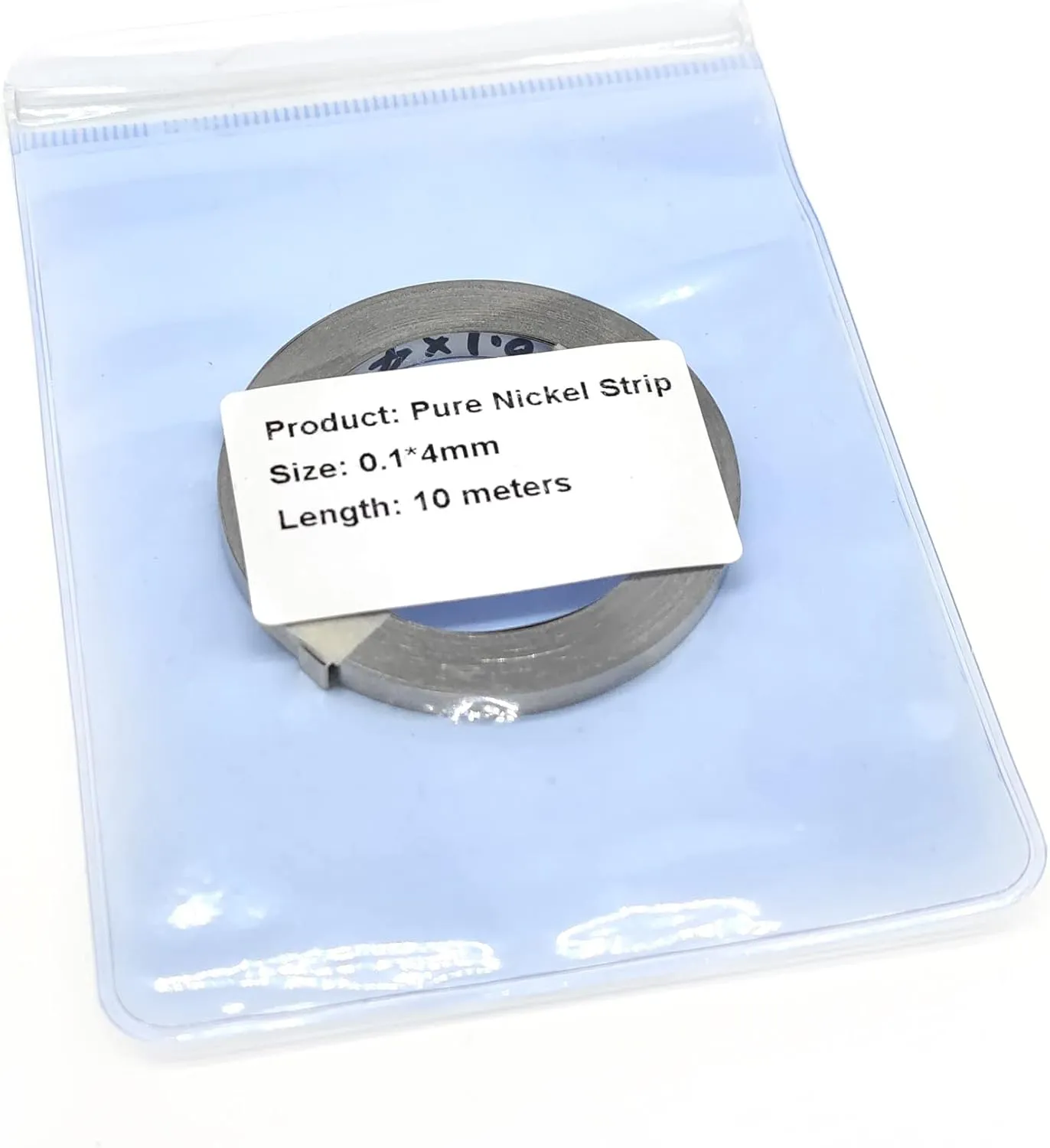 Pure Nickel Strips for Lithium Battery Pack Welding 99.6% Purity,32ft 0.1 * 10mm Nickle Tabs for 18650 26650 Battery Pack Spot Welding and Soldering (32ft 0.1X10mm)
