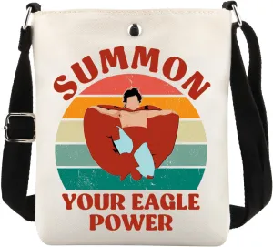PWHAOO Movie Inspired Gift Summon Your Eagle Crossbody Bag Movie Travel Bag Comedy Movie Cosplay Merch