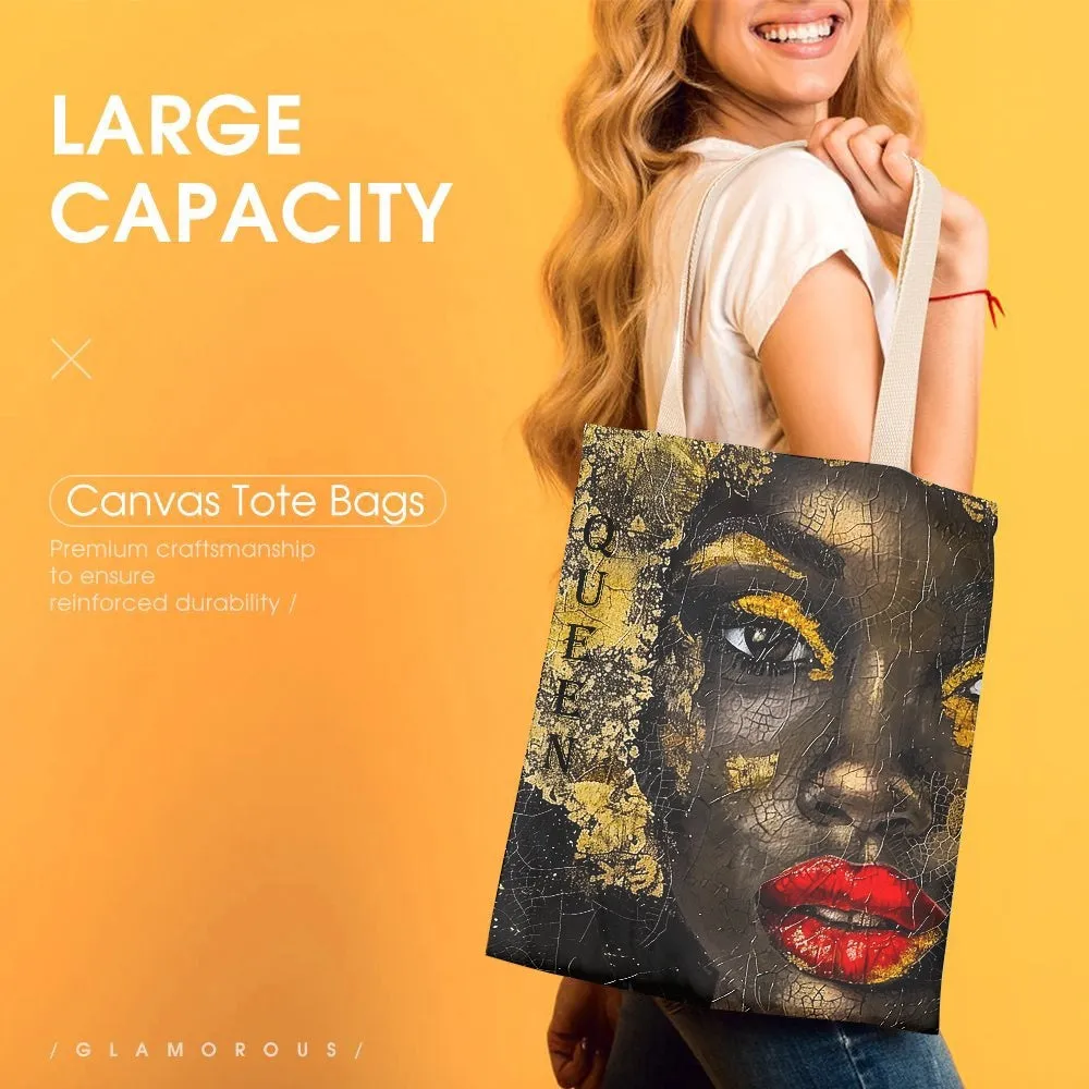 Queen Canvas Tote Bag