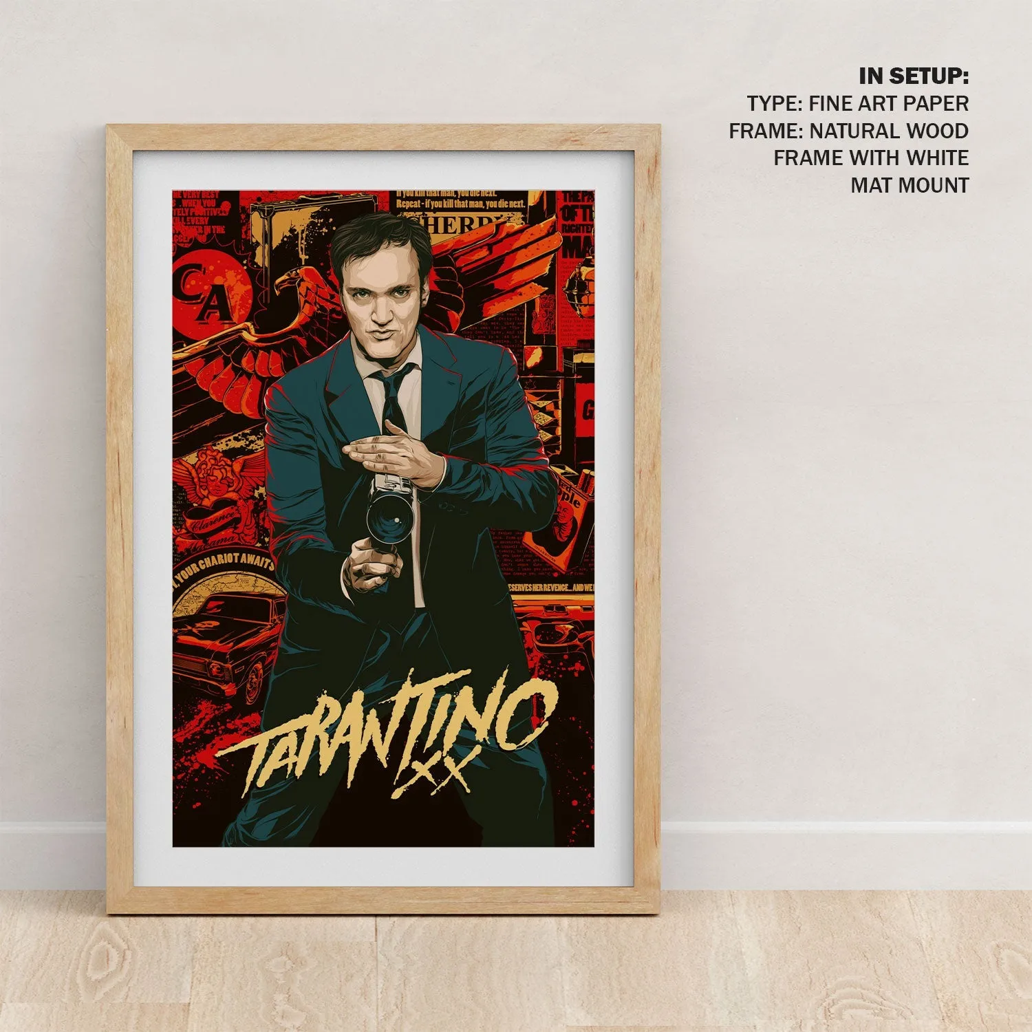 Quentin Tarantino Movie Poster Art
