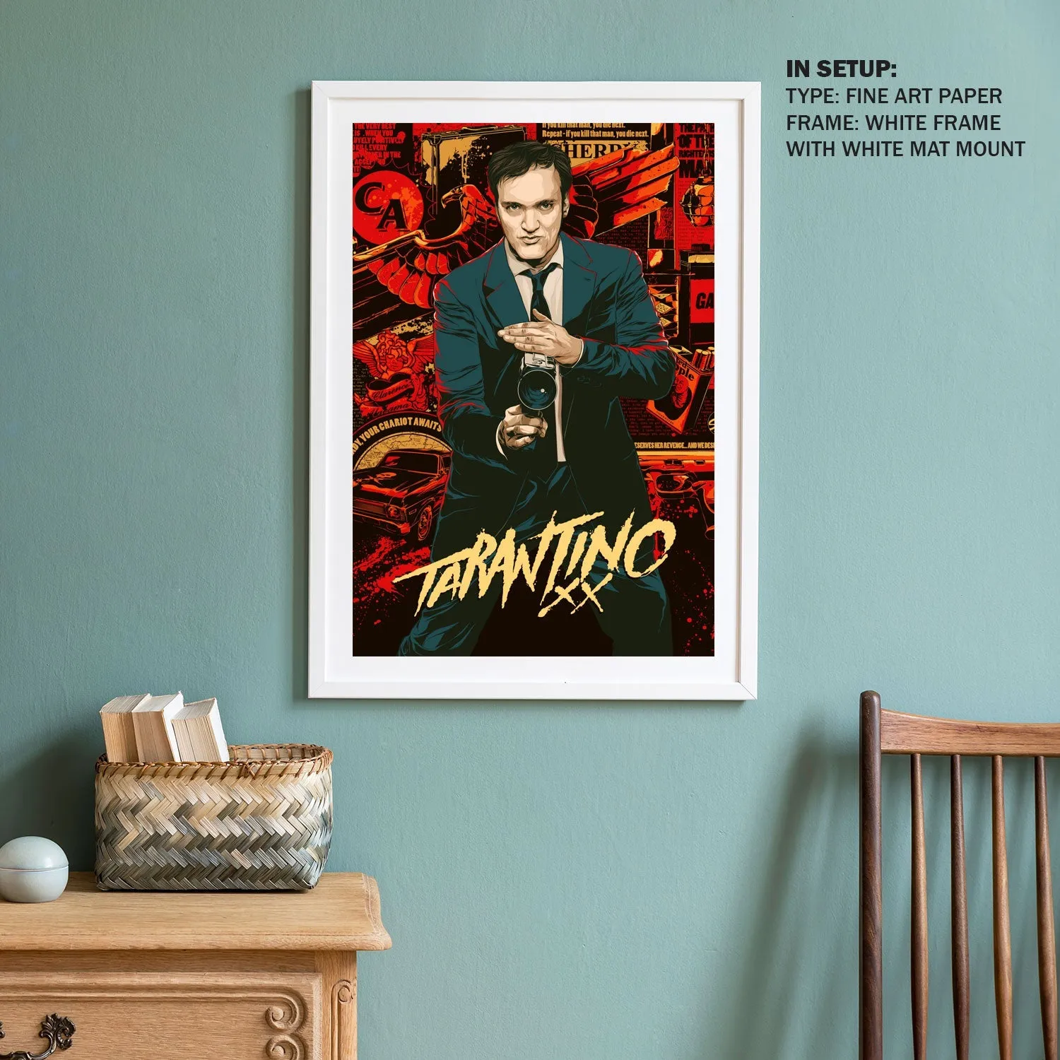 Quentin Tarantino Movie Poster Art
