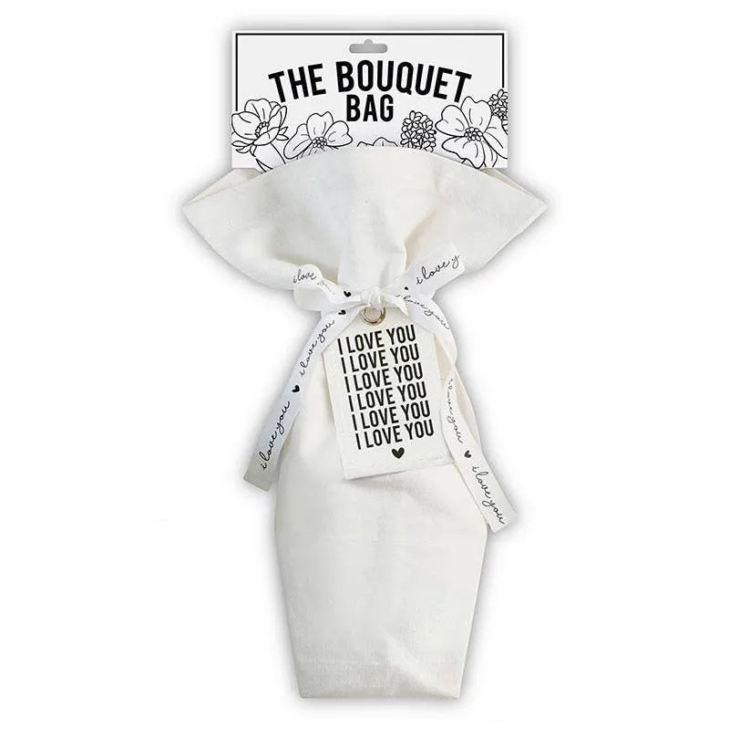 "I Love You" Bouquet Bag