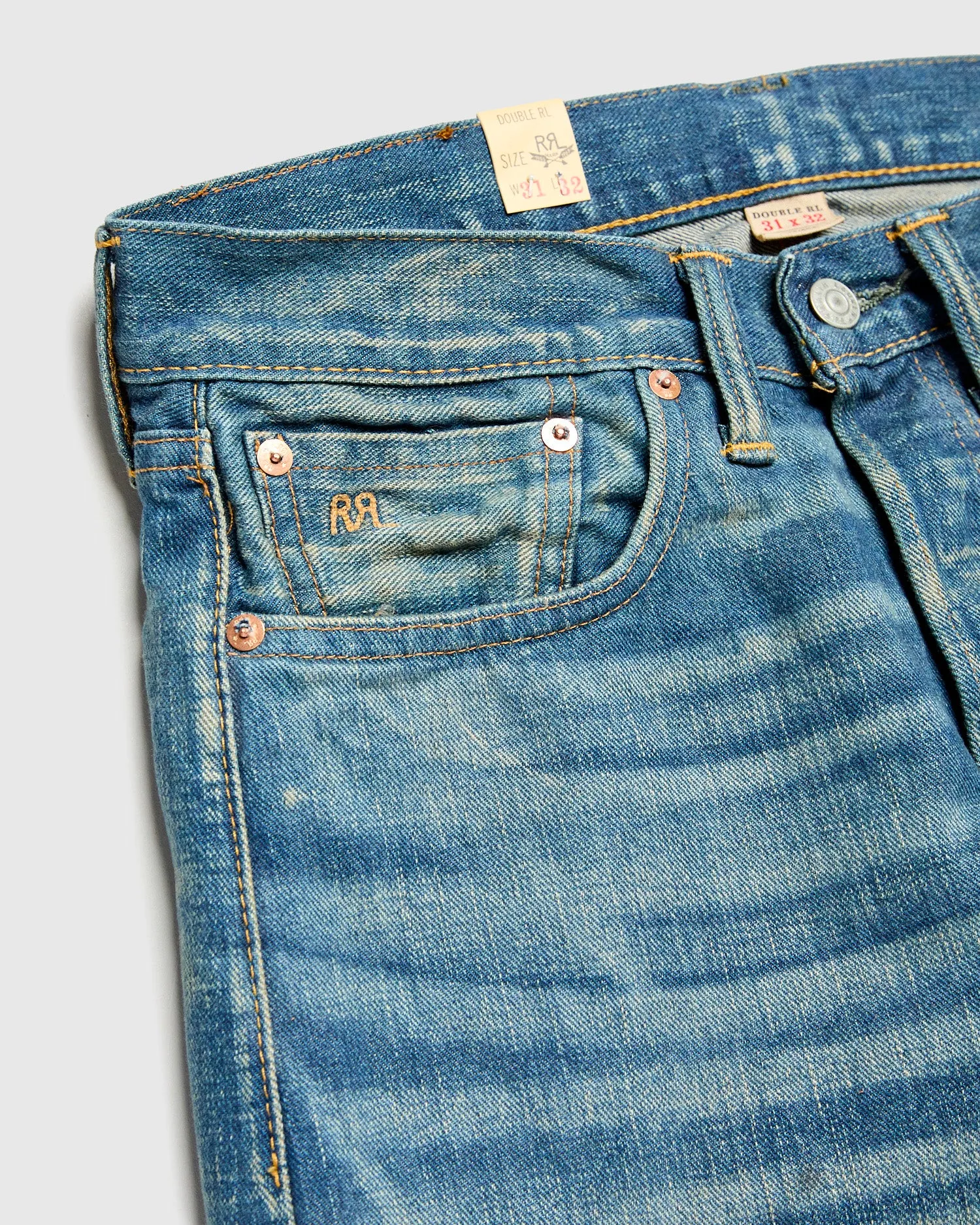 "Milner Wash" 13.7oz Selvedge Denim - Straight Fit