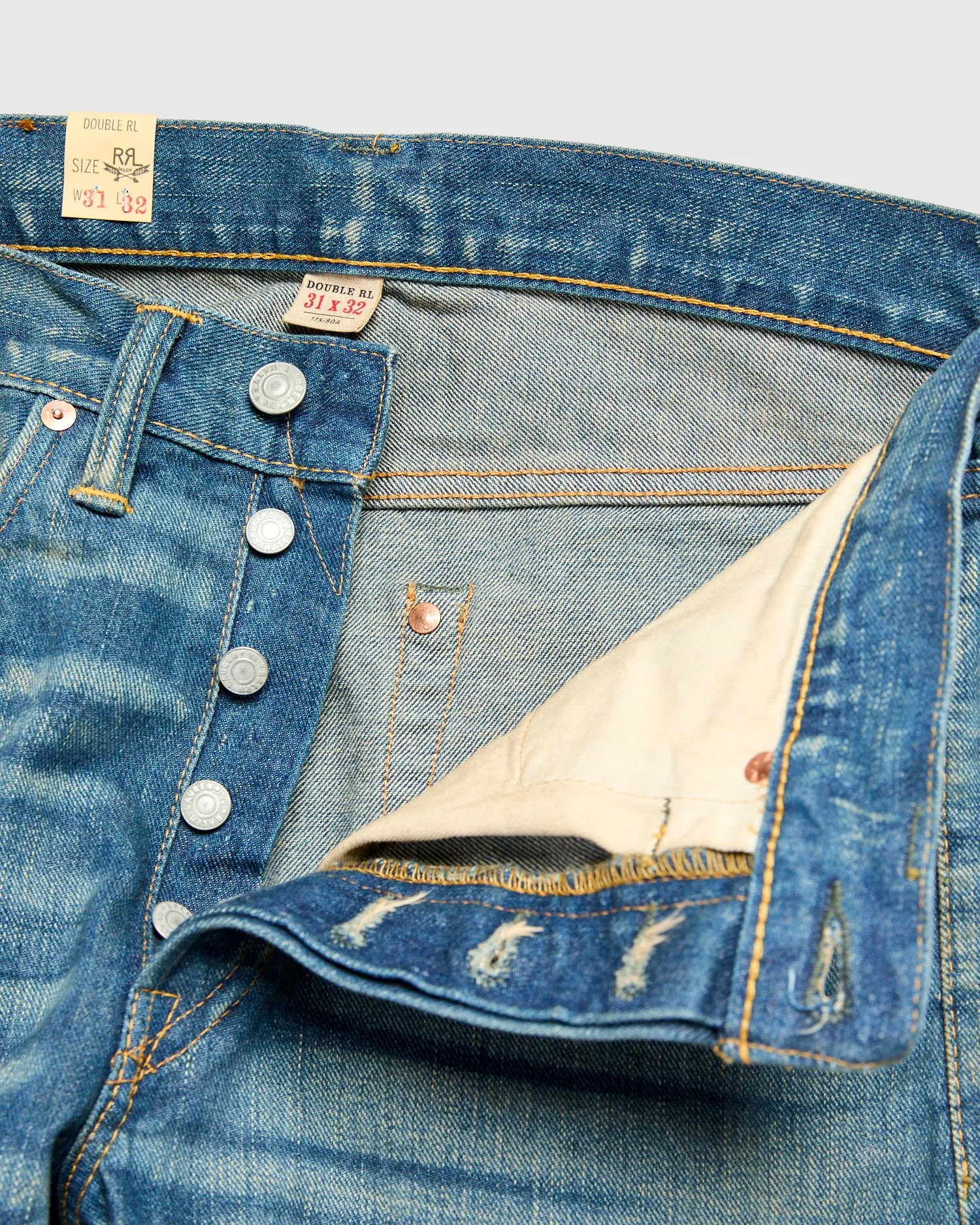 "Milner Wash" 13.7oz Selvedge Denim - Straight Fit