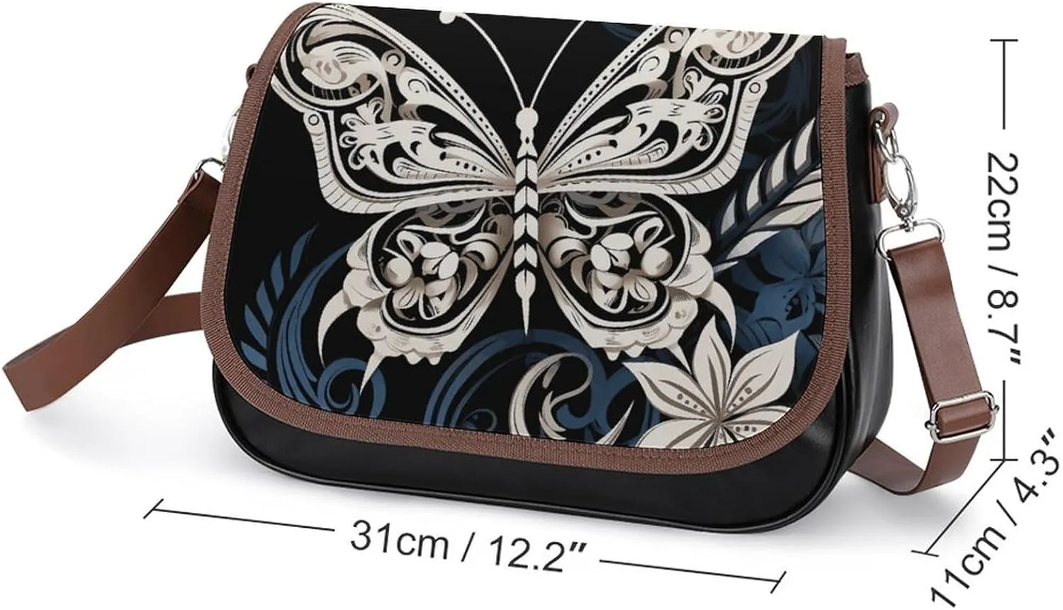 Rainbow Color Stripe Crossbody Bags for Women Travel Shoulder Bag Small Leather Cross Body Handbags