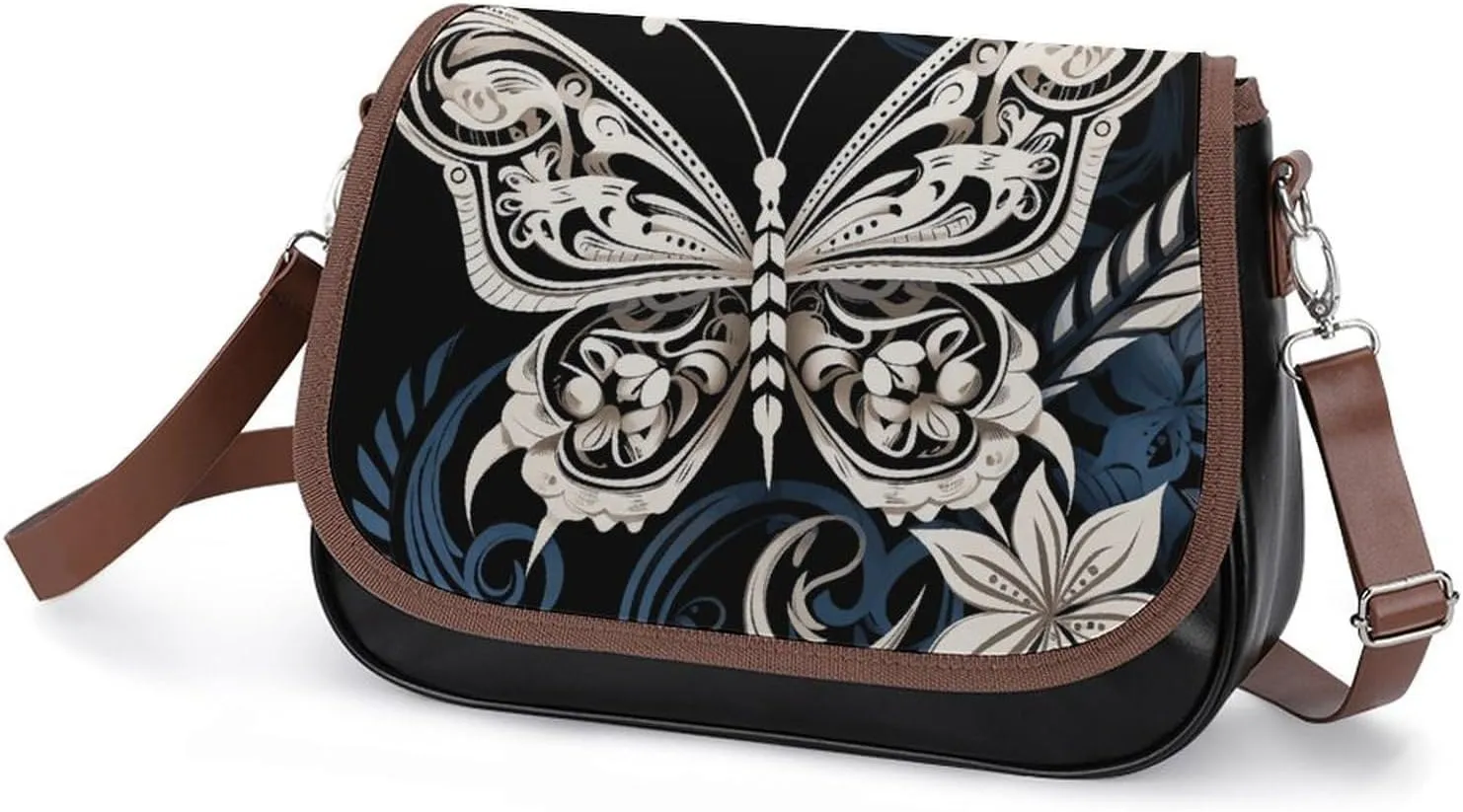 Rainbow Color Stripe Crossbody Bags for Women Travel Shoulder Bag Small Leather Cross Body Handbags