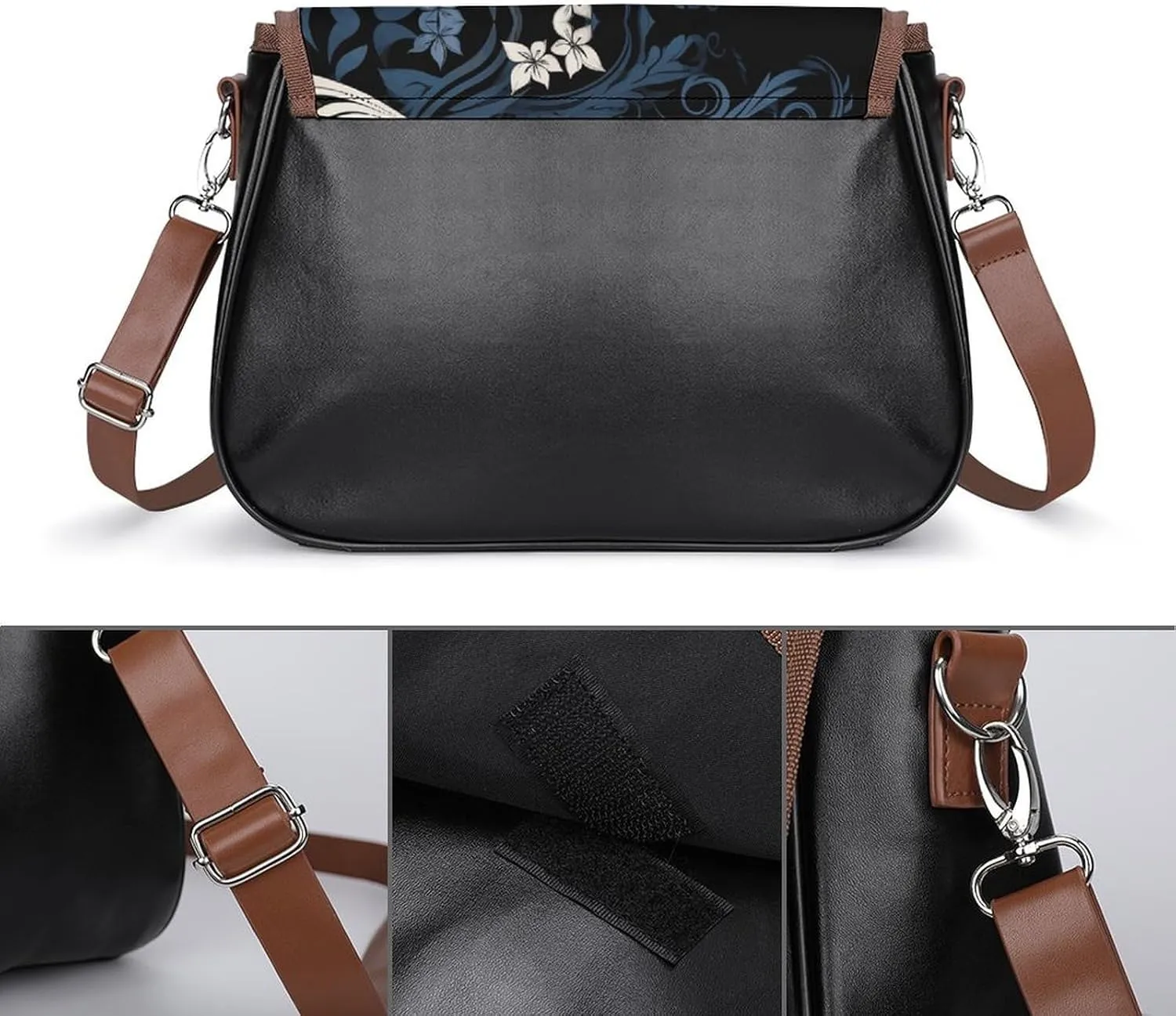 Rainbow Color Stripe Crossbody Bags for Women Travel Shoulder Bag Small Leather Cross Body Handbags