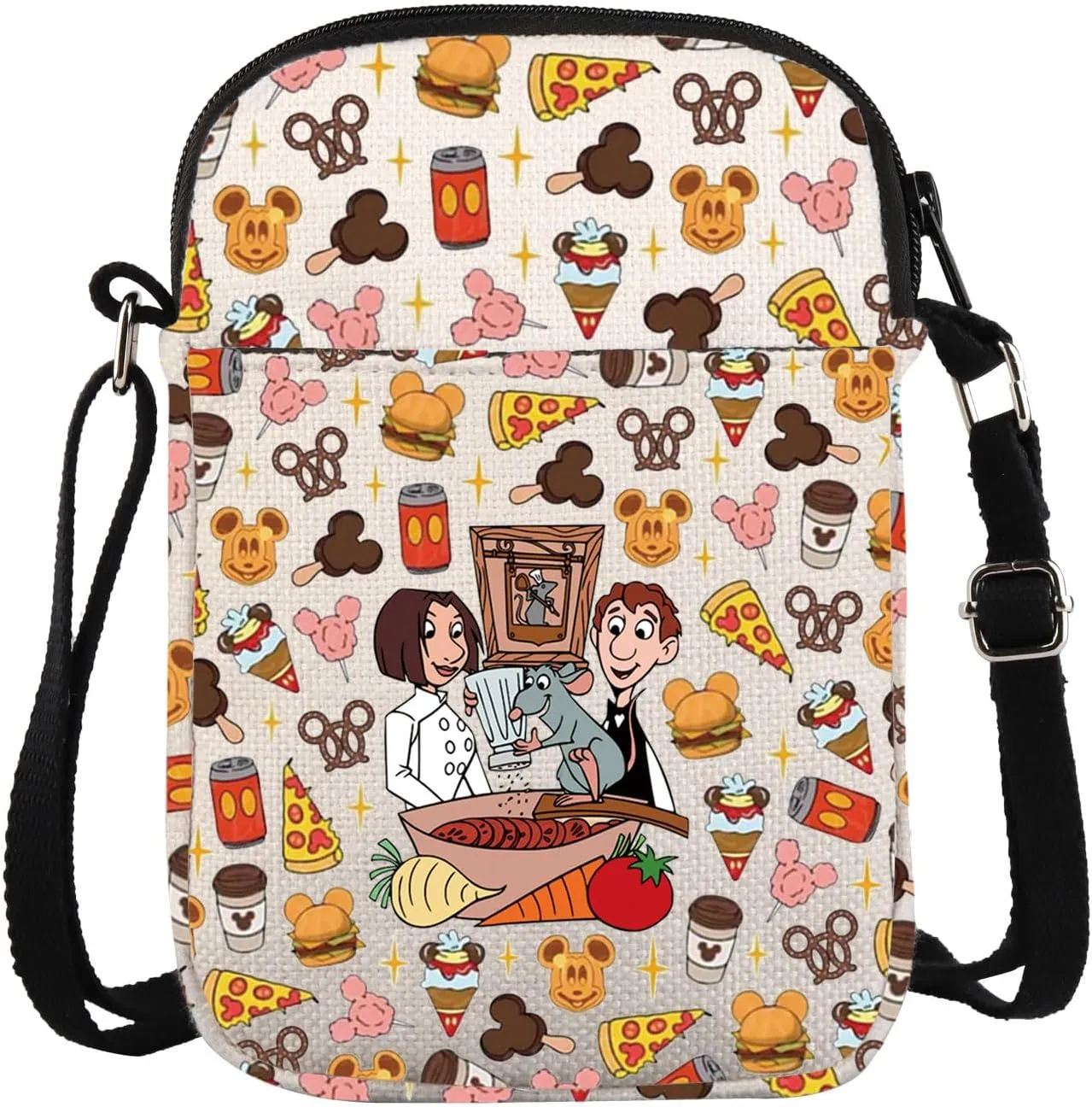 Ratat Movie Inspired Crossbody Bag Mouse Chef Gift Movie Fans Gift Movie Merch