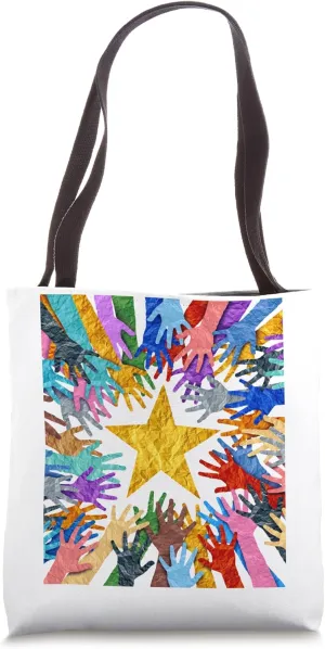 recognition and community support star employee Tote Bag