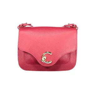 Red Polyethylene Women Handbag